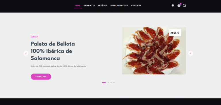 Us presentem la nova web de GIRO DELICATESSEN web