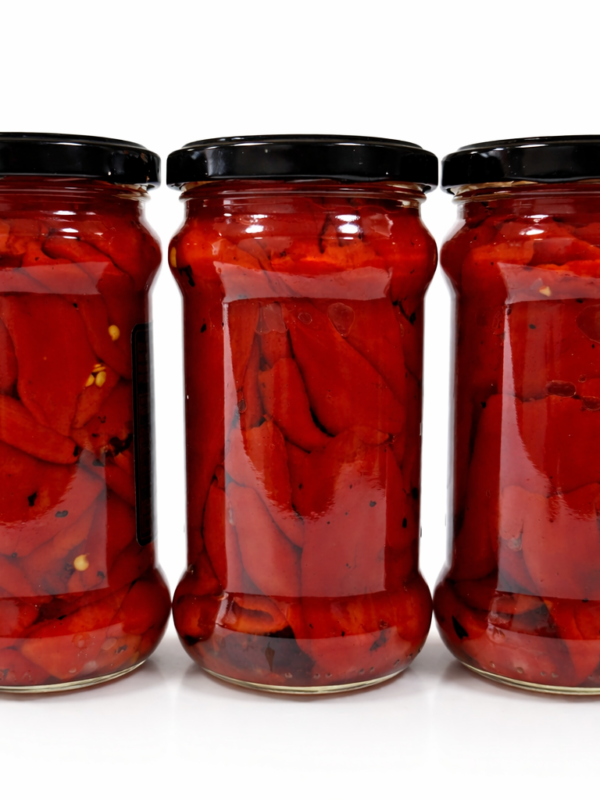 pebrots del piquillo de navarra al forn de llenya