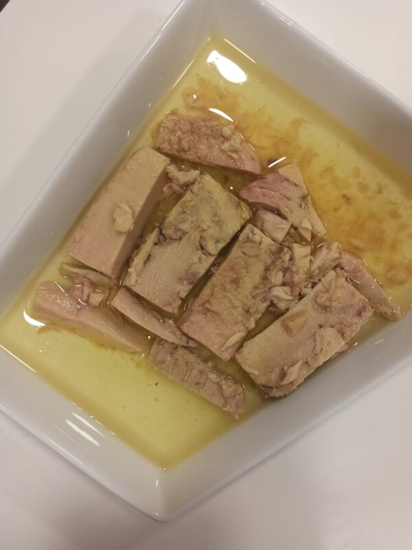 bonítol del nord en oli d'oliva ria de santoña